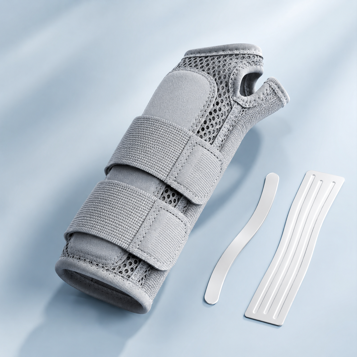 Flexible Splint for Thumb and Wrist Support - Adjustable Stabilizer