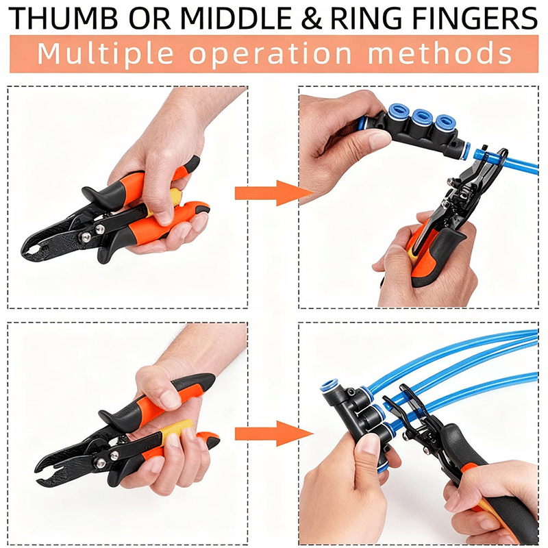 QuickConnect Hose Coupling Tool for Tight Spaces | 6mm & 8mm