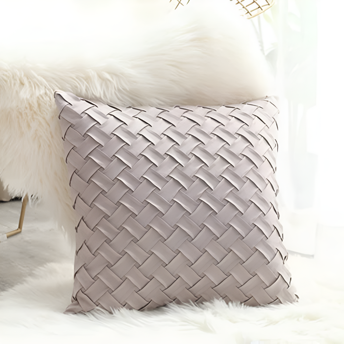 Luxurious Textured Pillow Covers for Every Space