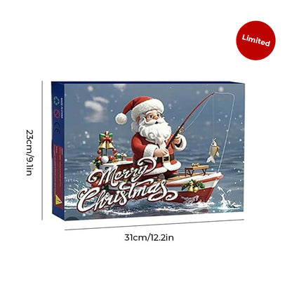 Advent Calendar with 24 Days of Fishing Rod Surprises