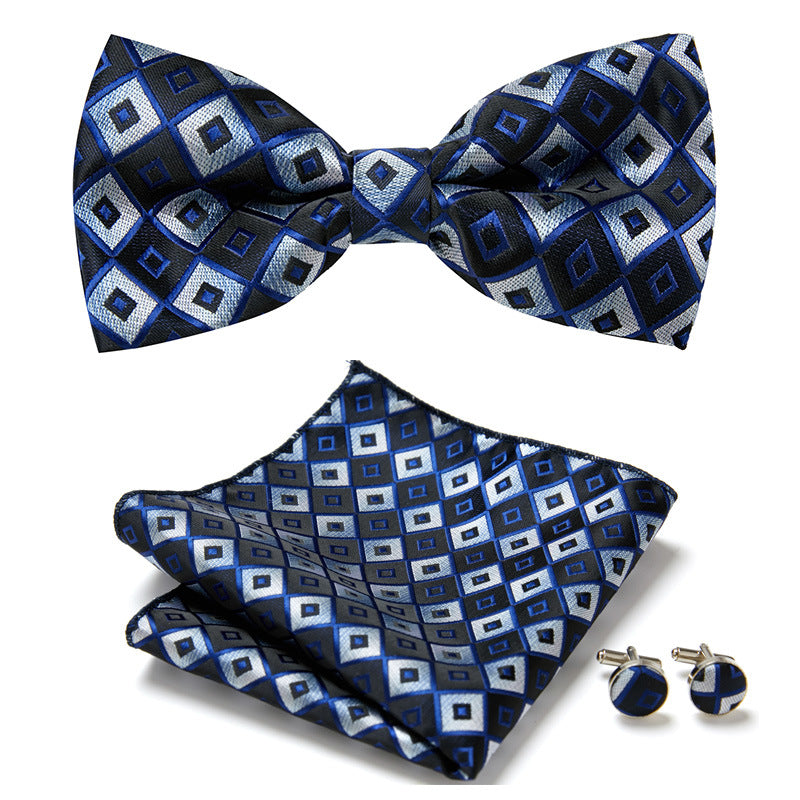 Three-Piece Set Featuring Stylish Bowties