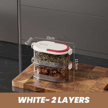 Spice Organizer for Fresh Aromas at the Touch of a Button