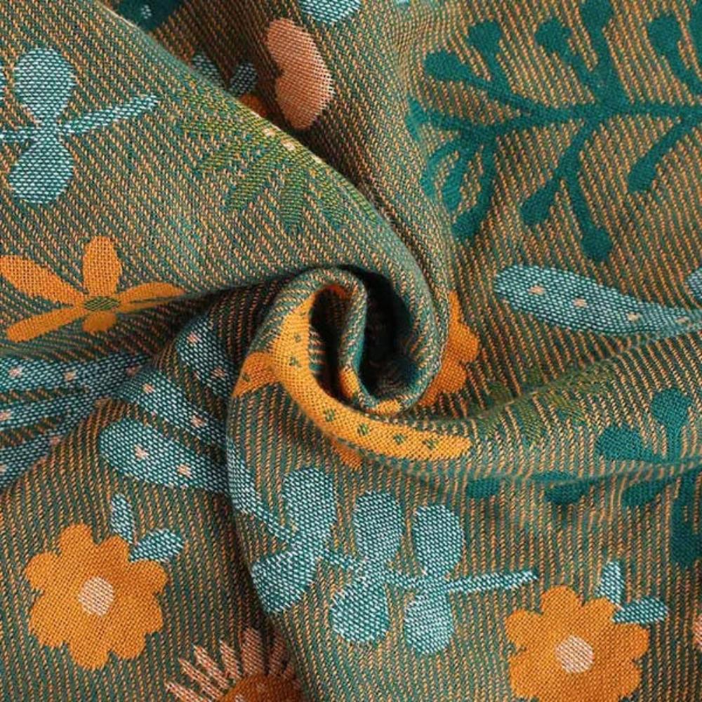 Luxurious Cotton Pillowcases with Reversible Floral Design