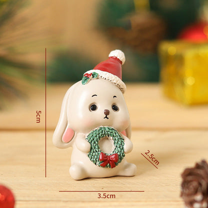 Handcrafted Holiday Animal Ornaments for Festive Decor