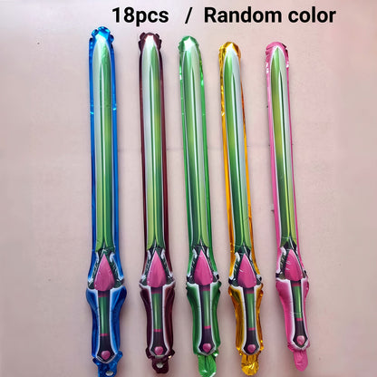 Inflatable Sword Set for Pirate-Themed Parties and Pool Activities