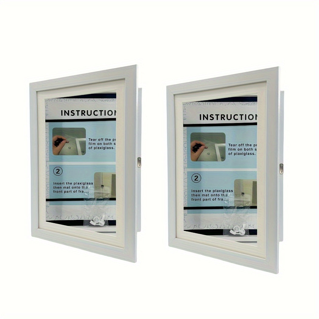 Magnetic Photo and Drawing Frame for Artwork Display