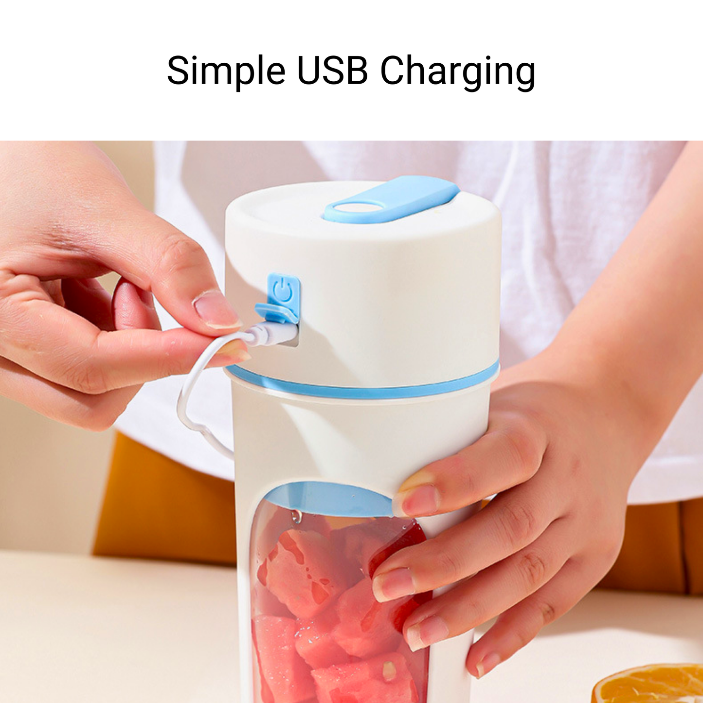 Instant Fresh Juice Anywhere with No Effort or Mess