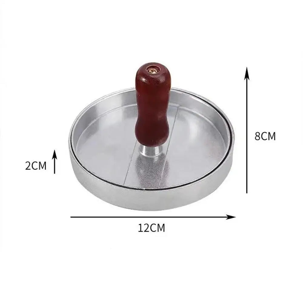 Aluminum Burger Press for Making Hamburger Patties | 12×12×8 cm