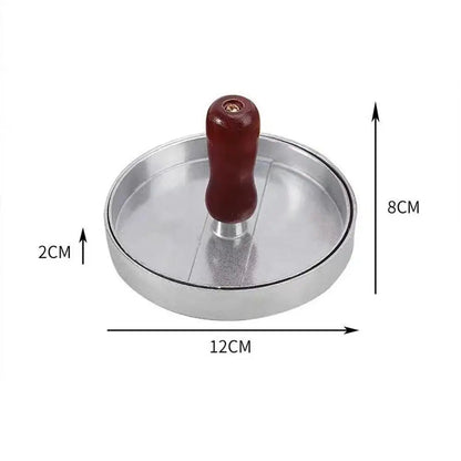 Aluminum Burger Press for Making Hamburger Patties | 12×12×8 cm
