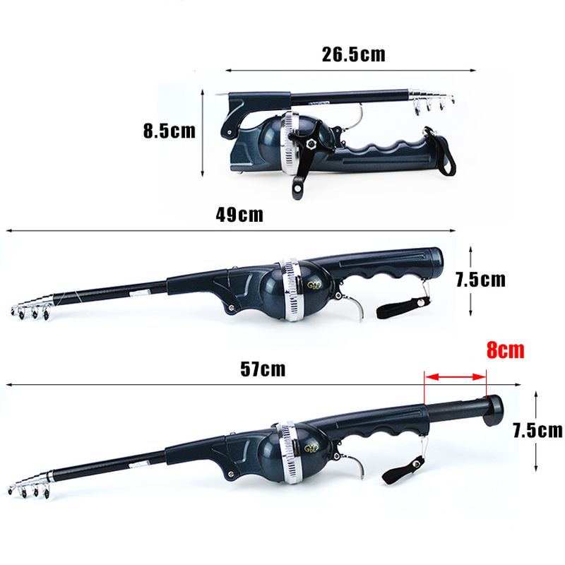Versatile Telescopic Fishing Rod Kit for All Adventures