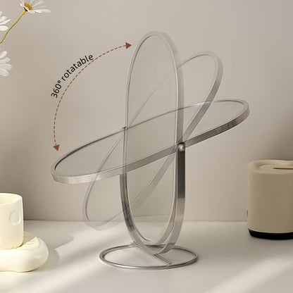 Versatile 360° Makeup Mirror for Flawless Reflections