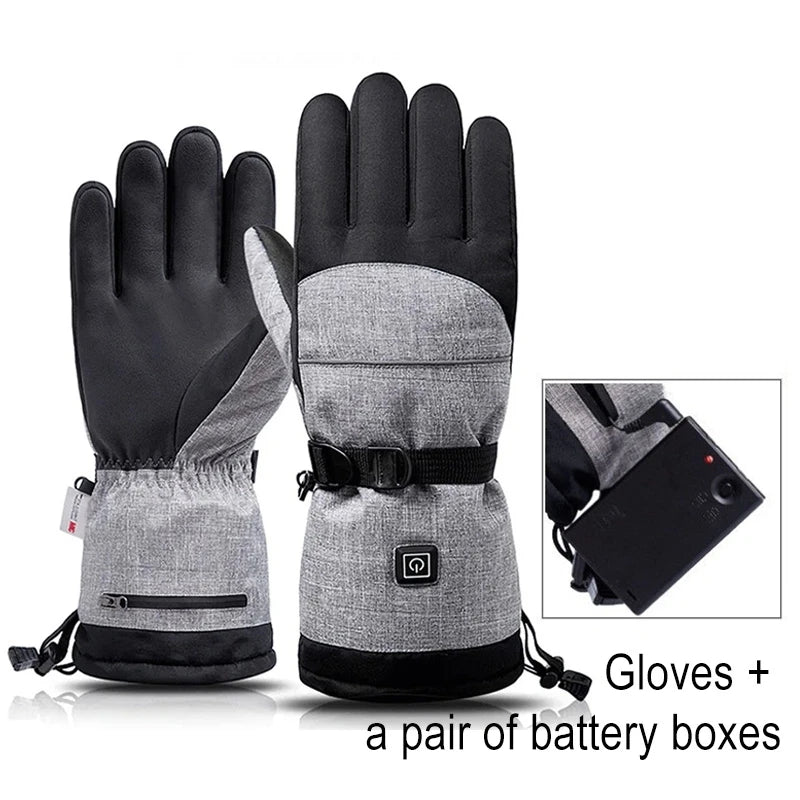 Heated Gloves for Winter – Waterproof and Windproof for Motorcycle and Outdoor