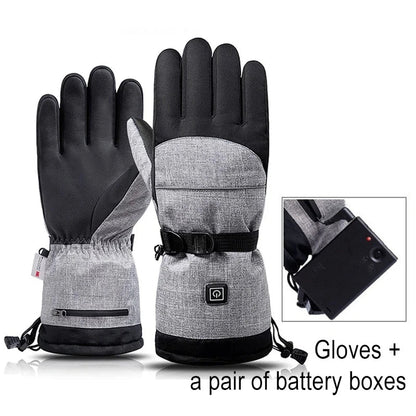 Heated Gloves for Winter – Waterproof and Windproof for Motorcycle and Outdoor