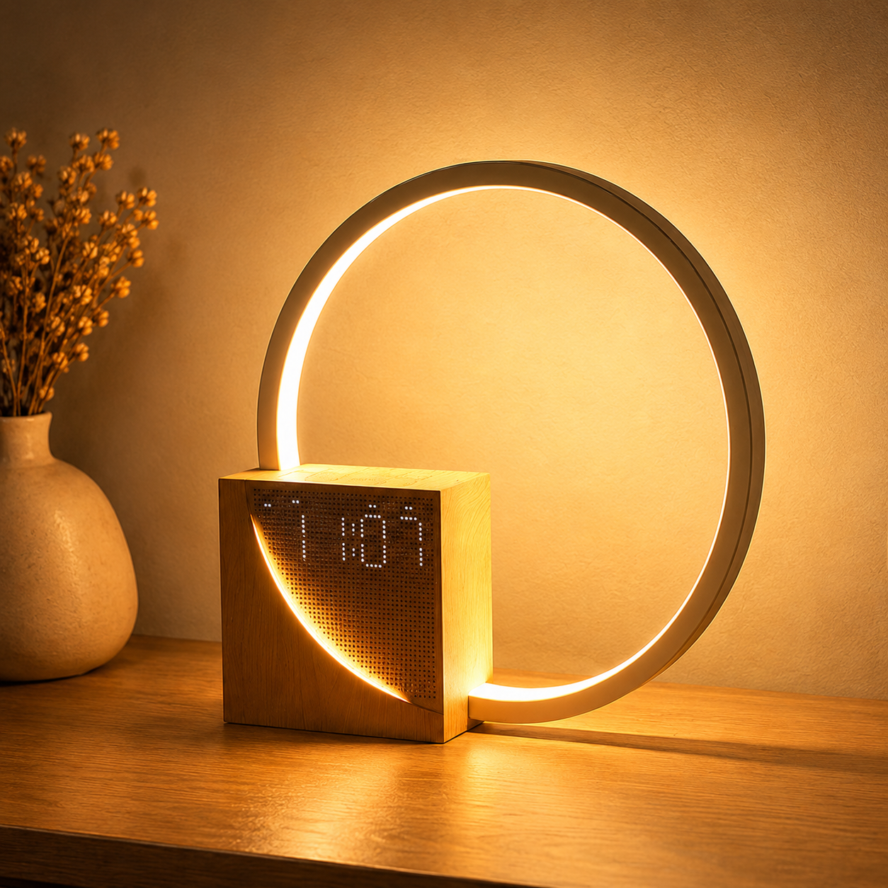 USB Port LED Desk Lamp with Multiple Functions