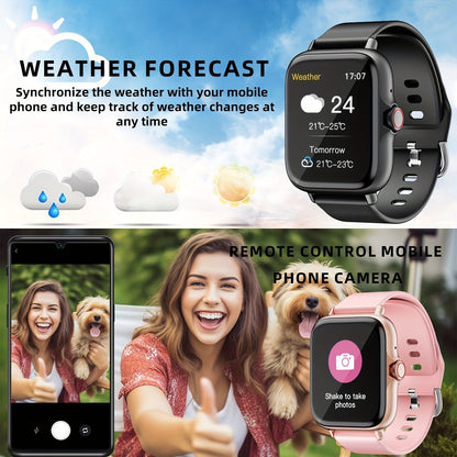 Stylish Smartwatch with Activity Tracker and Notifications - SmartFit Touch