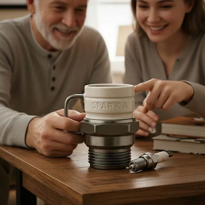 Unbreakable Spark Plug Mug for Bold, Durable Style