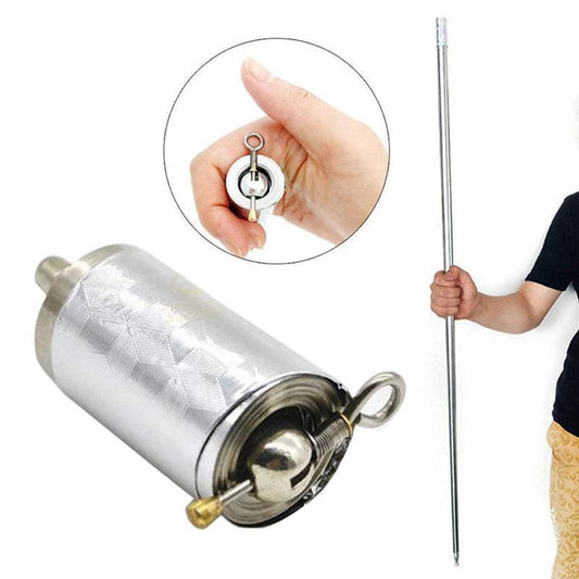 Compact Metal Rod | Self-Defense and Magical Tool