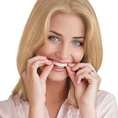 Snap-On Dental Veneers for Upper and Lower Teeth