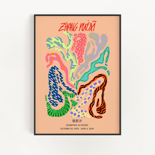 Vibrant Collage Art Print | Artistry by Nova