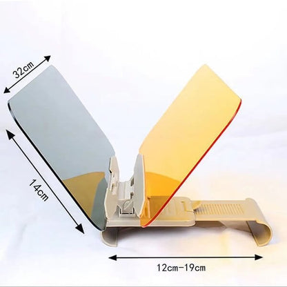 Glare-Reducing Car Visor Extension for Enhanced Driving Comfort