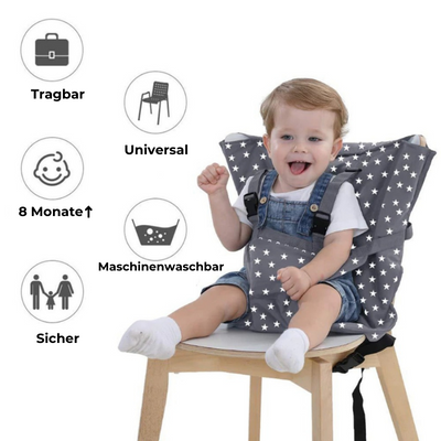 Portable Baby Seat for Stress-Free Dining Safety