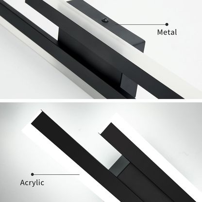 Acrylic and Metal Designed LED Wall Light