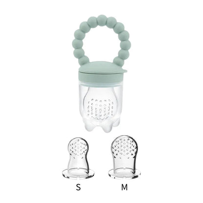 Smart Baby Food Feeder with Teething Ring - BPA Free