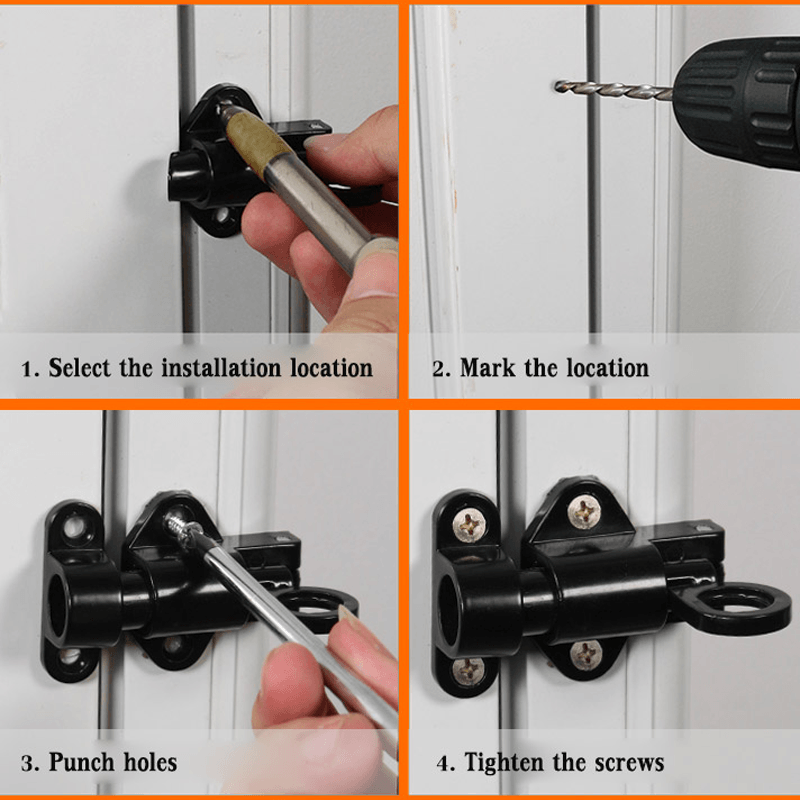 Automatic Window Spring Locking System in Aluminum Alloy