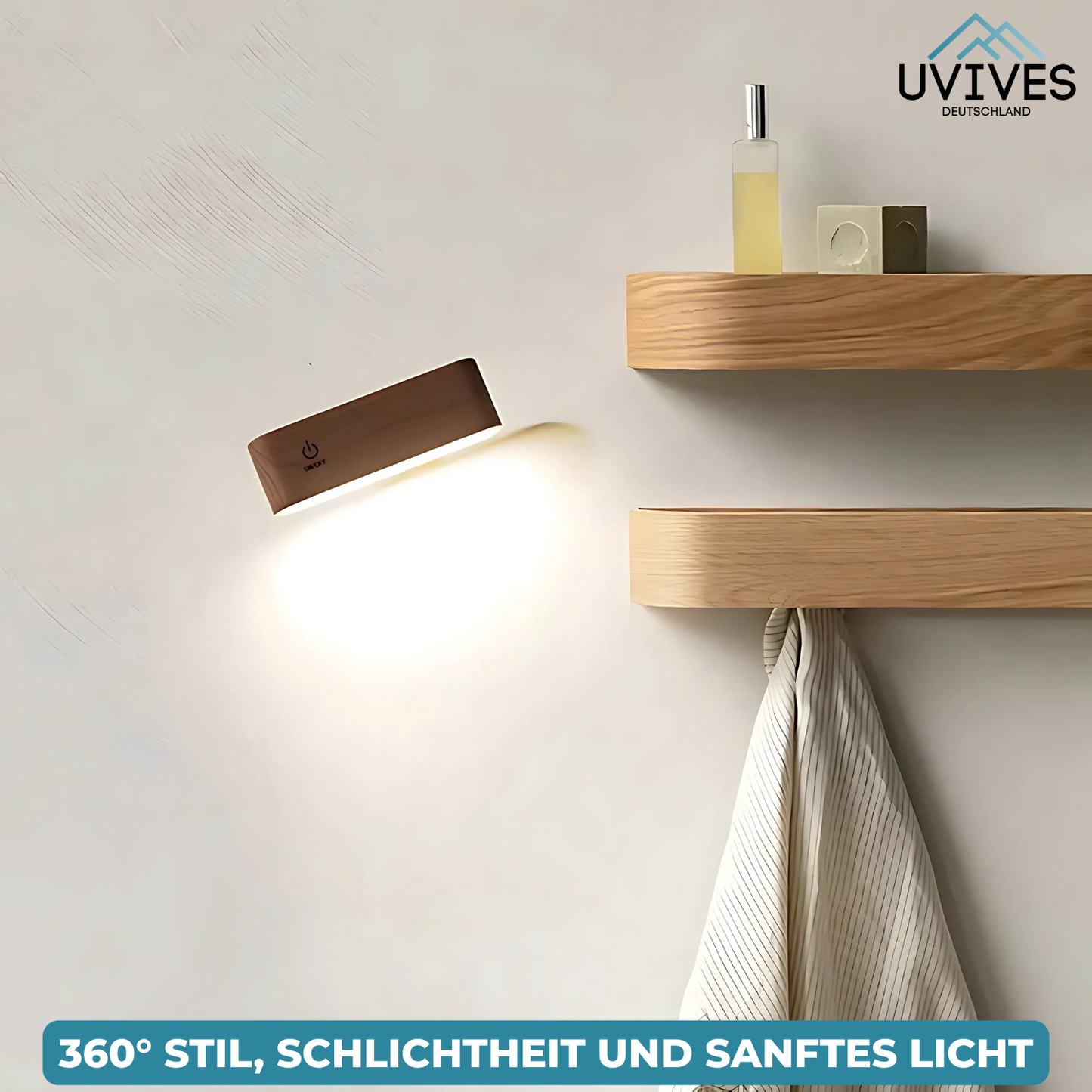 360° Light Comfort without Cable Clutter