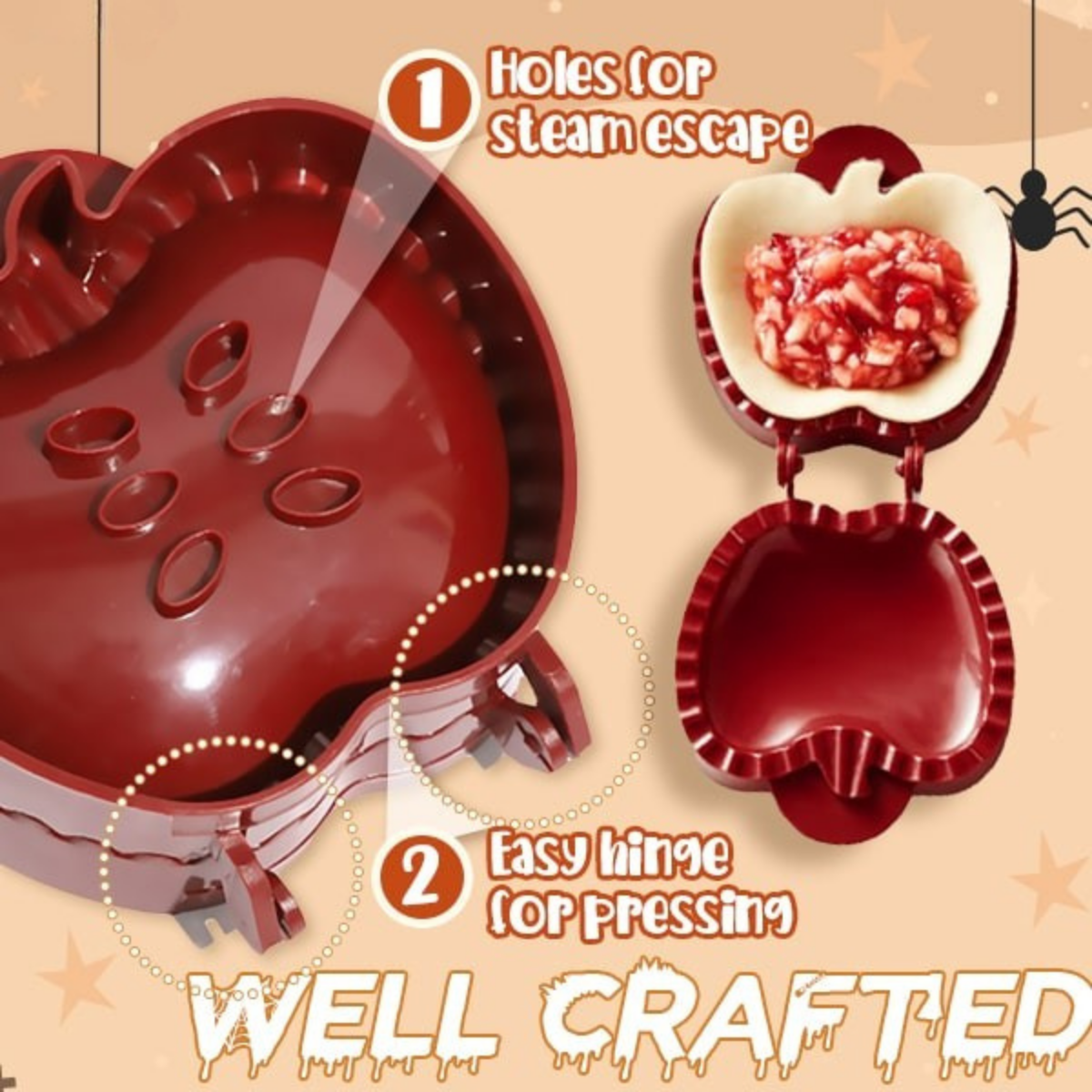 Autumn Mini Pie Maker | Effortlessly Create Festive Treats