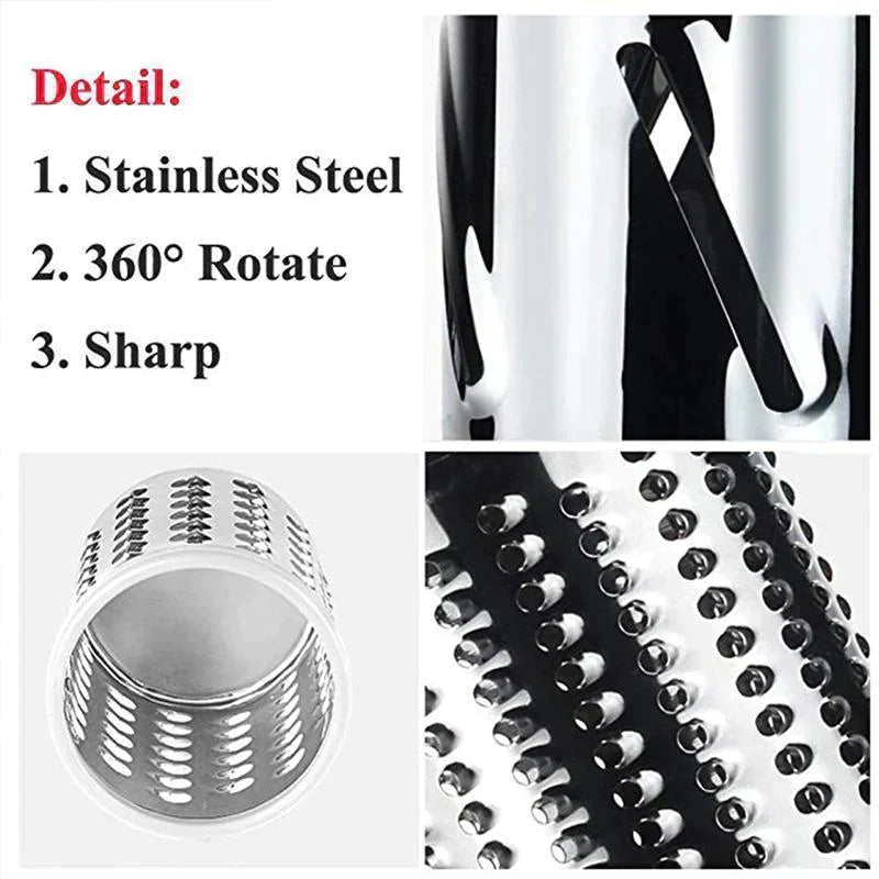 Versatile 3-in-1 Food Prep Slicer and Grater