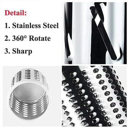 Versatile 3-in-1 Food Prep Slicer and Grater