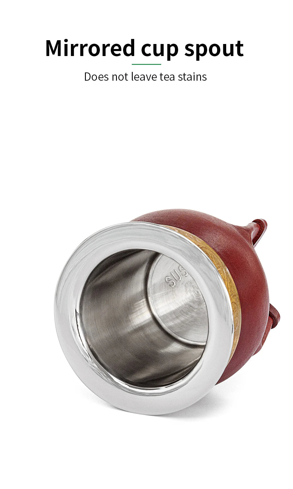 Stainless Steel Yerba Mate Set - Gold Cup, Bombilla Straw, Cleaning Brush