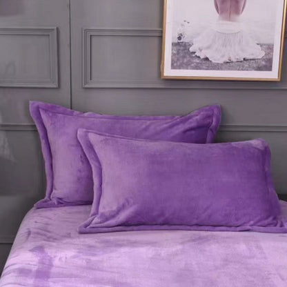 Luxurious Fleece Pillowcase Set for Ultimate Comfort