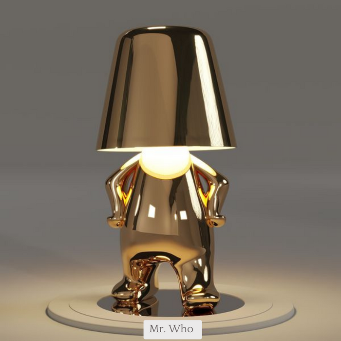Rechargeable LED Table Lamp with Dimmable Warm White Light – Wireless Design