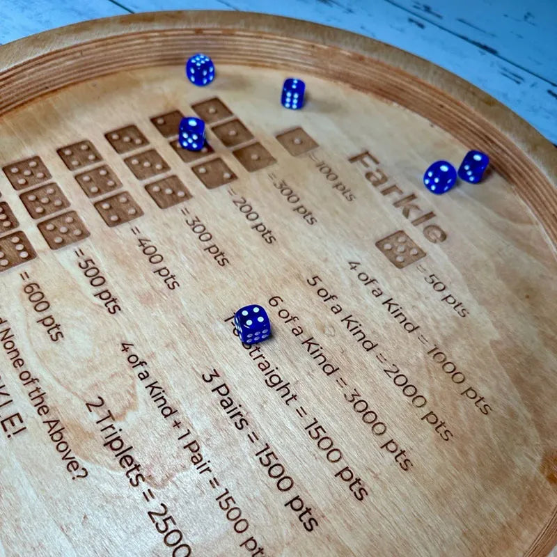 Farkle Dice Organizer Tray