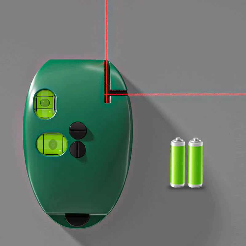 Precision Laser Level with 90° Projection for Easy Measurement