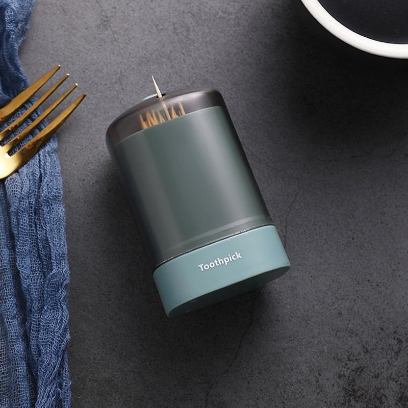 Toothpick Dispenser with Automatic Pop-up Feature