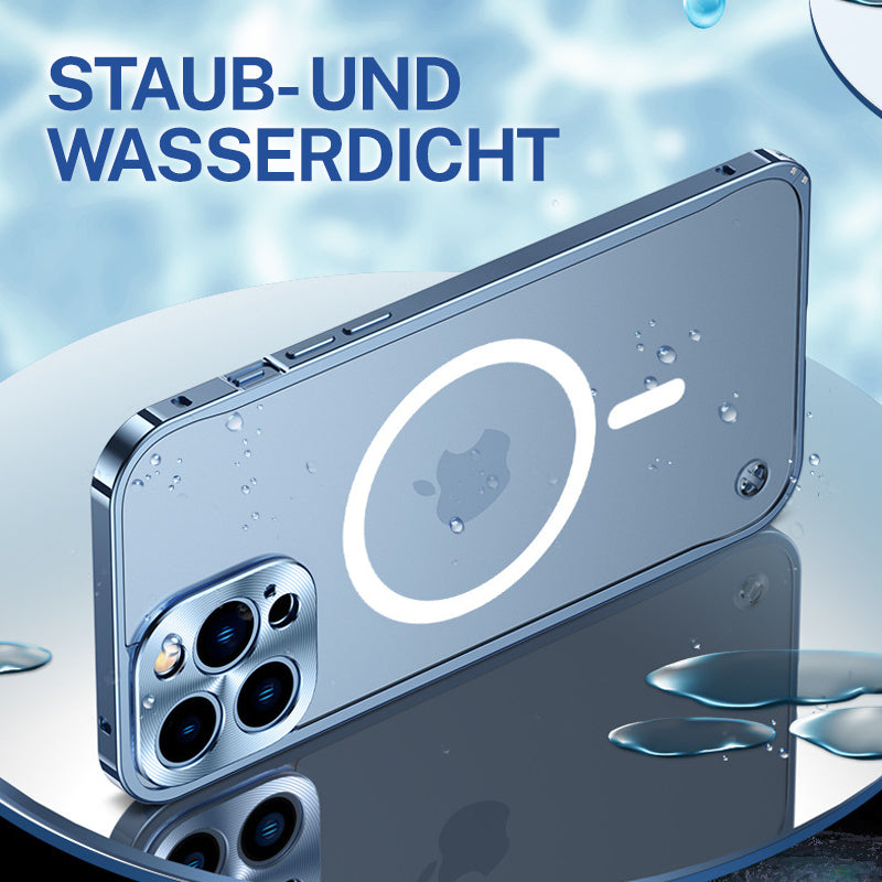 Magnetic iPhone Case with Metal Frame