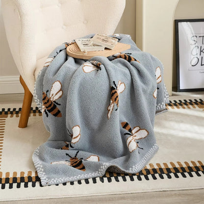 Cozy Honeycomb Throw Blanket for Ultimate Comfort