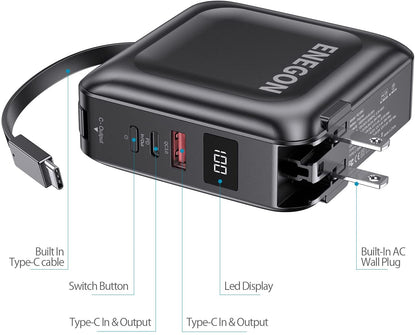 UltraCharge 15000: Portable Power Bank with Fast Charging