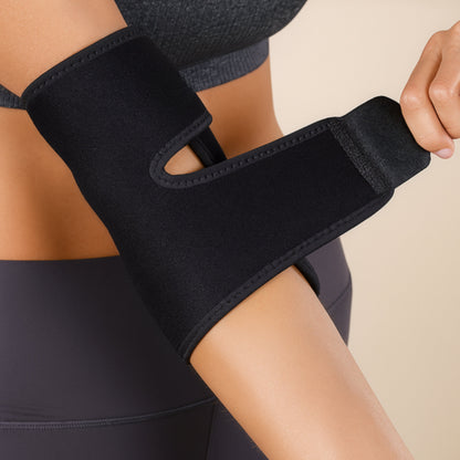 Adjustable Compression Elbow Support with Breathable Strap
