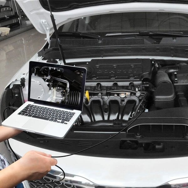 Versatile Inspection Camera for Smartphone & PC | 7mm Probe, Waterproof IP67 | 6 Adjustable LEDs | 720p HD | Cable Lengths 1m - 10m