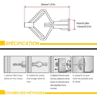 Expansion Anchor Bolt for Aircraft Applications