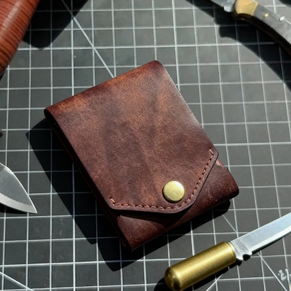 Classic Organizer Wallet with 12 Card Slots & Pen Holder