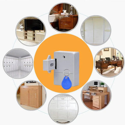 SecureSmart Electronic Cabinet Lock with Wireless Access