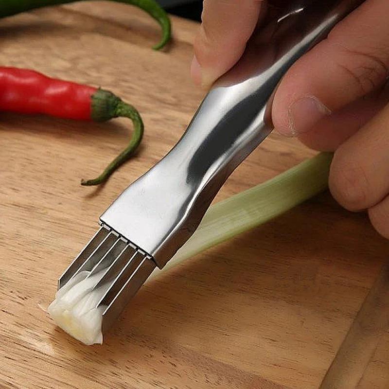 Chopped Spring Onion Knife in Stainless Steel