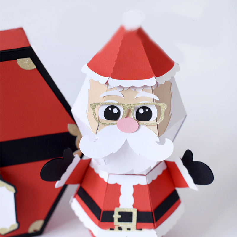 Surprise Santa Prank Pop-Up Card for Holiday Fun