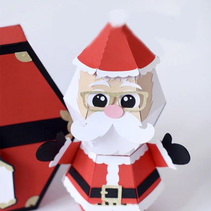 Surprise Santa Prank Pop-Up Card for Holiday Fun