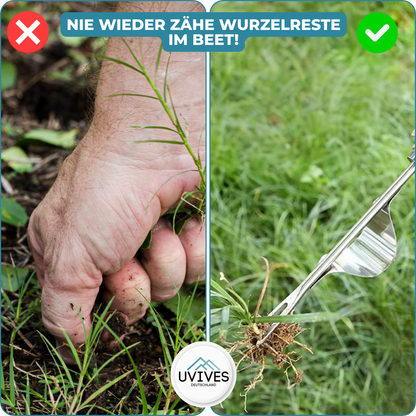 Effortless Weeding Tool for Plant Care – Gentle on the Back